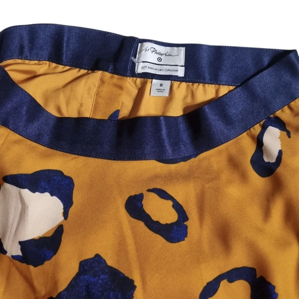 3.1 PHILLIP LIM Dries Van Noten Vibrant Orange and Blue - Picture 6 of 7